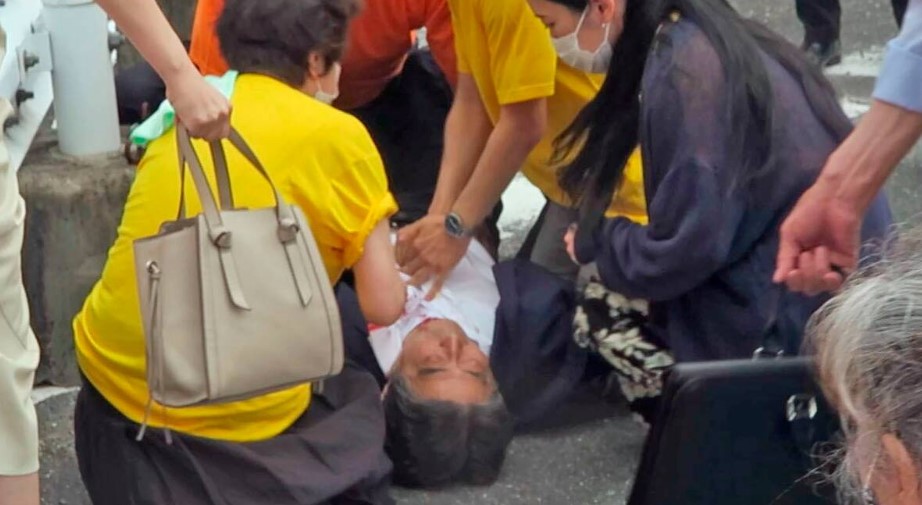 Japan Former Prime minister Shinzo Abe critically shot