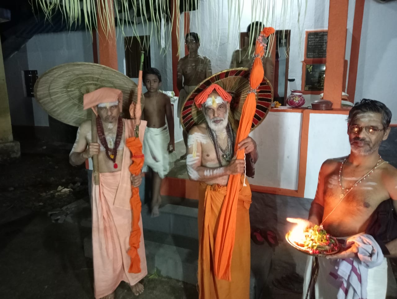 Edamana Swamiyar's monastic reception at Munchira Math