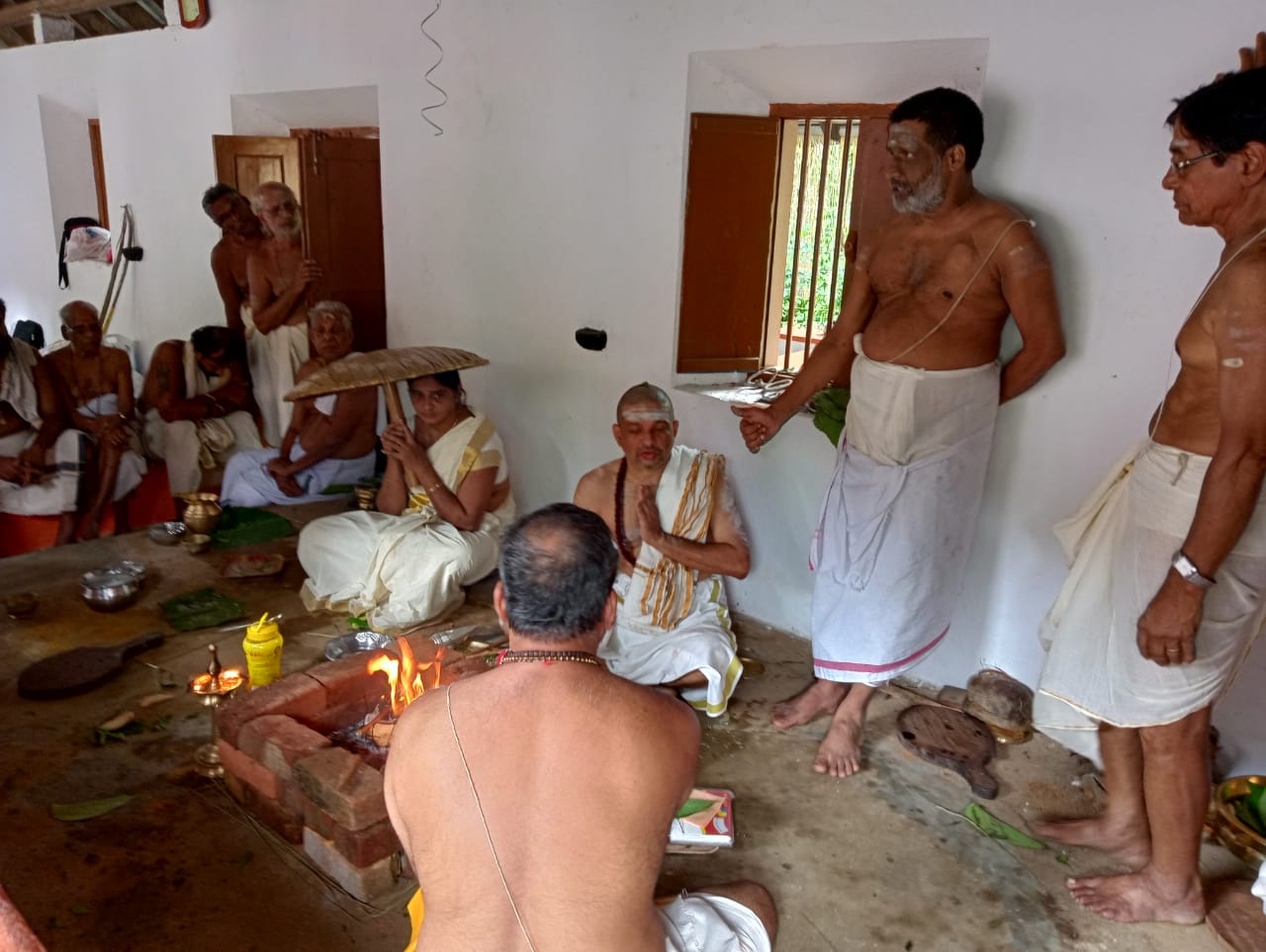 Edamana Swamiyar's monastic reception at Munchira Math