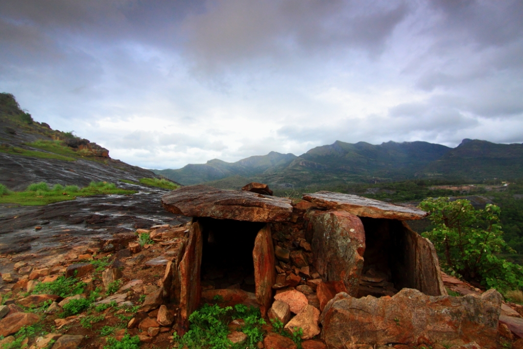 Neolithic age Ancient Dolmens -Muniyara at Marayoor