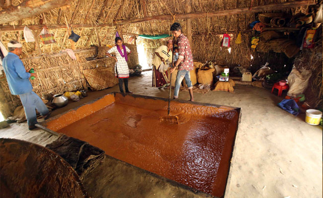 Marayoor jaggery Making
