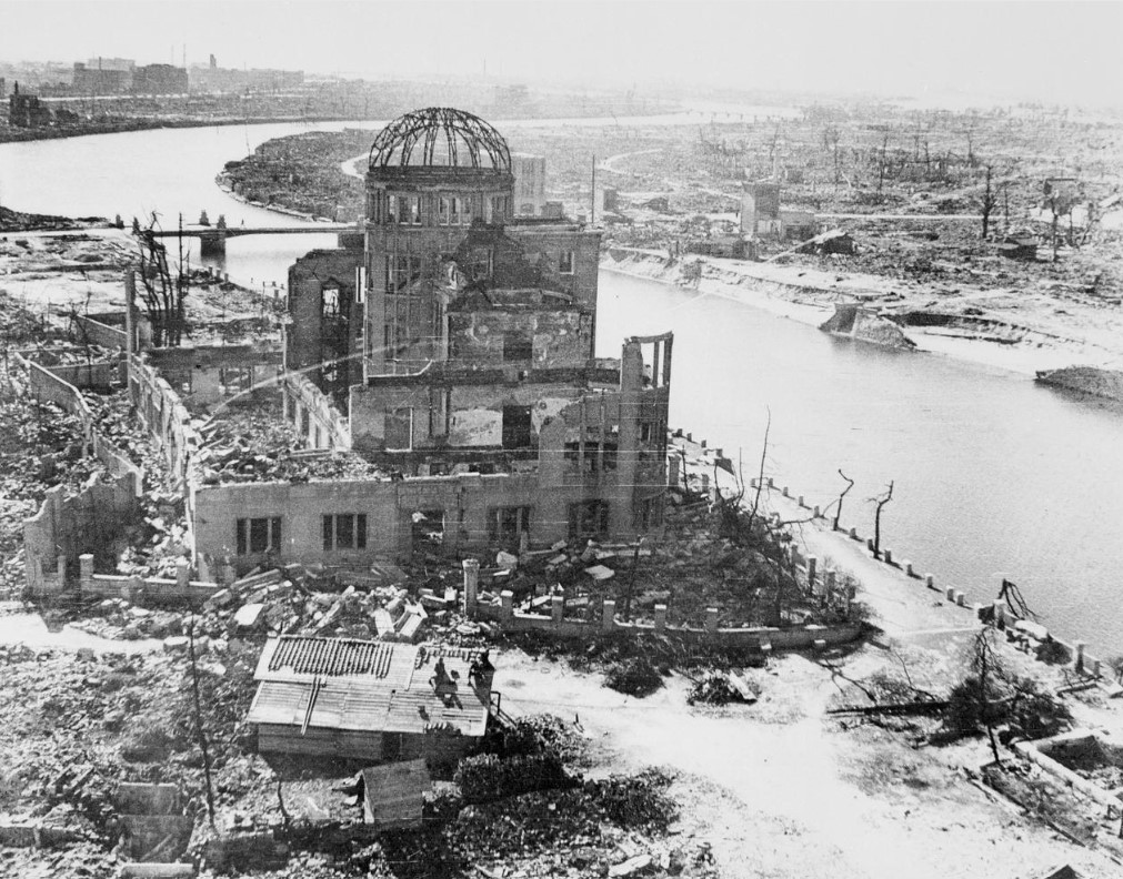 Hiroshima after Nuclear bombing
