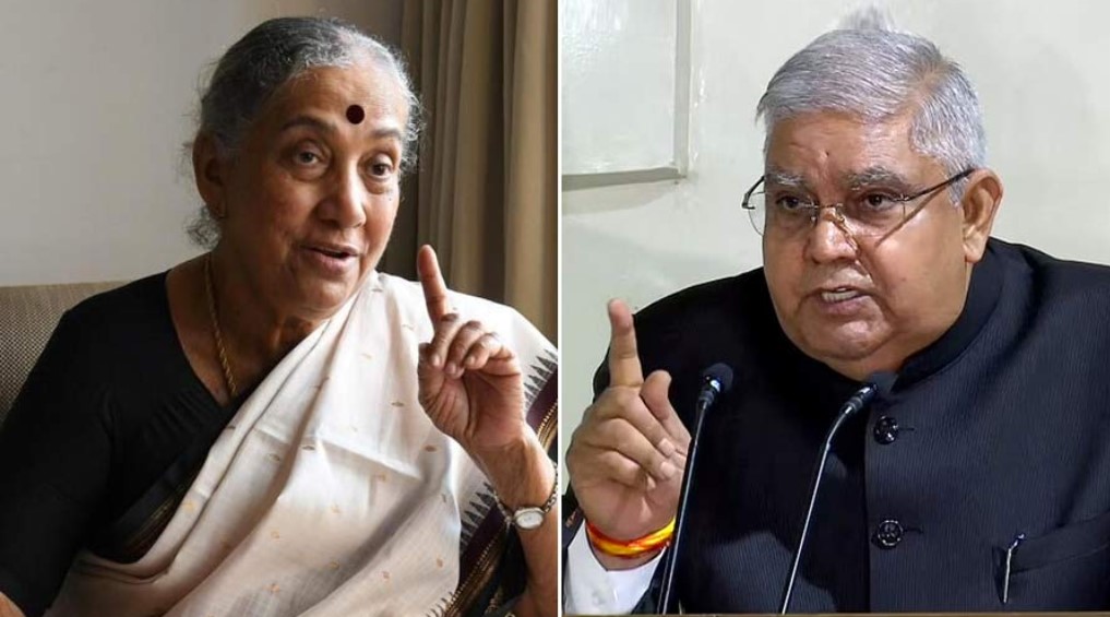 Margaret Alva and Jagdeep Dhankhar