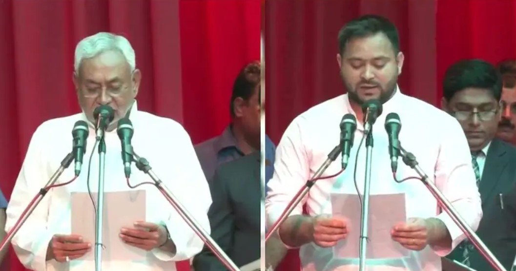 Nitish Kumar , Thejasi Yadav