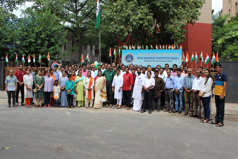 Delhi Malayali Association Independence day celebration