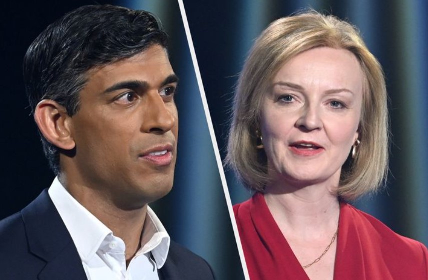 Rishi sunak , Liz Truss