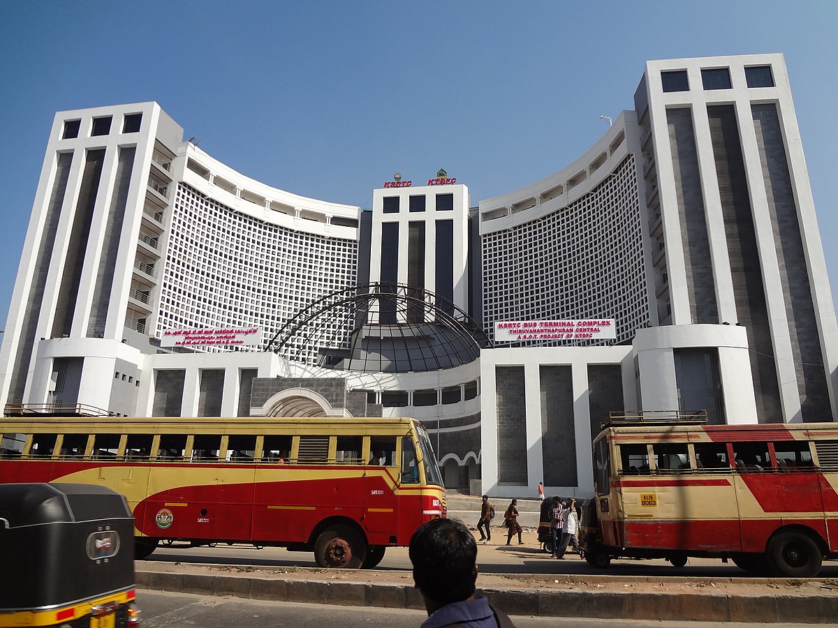 KSRTC Bus Terminal Thiruvananthapuram