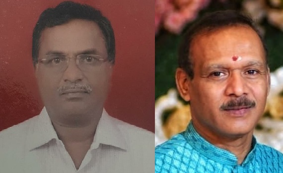 Najafgad temple New President R Ponnappan Pillai , General Secretary C Krishnakumar ( 2022 )