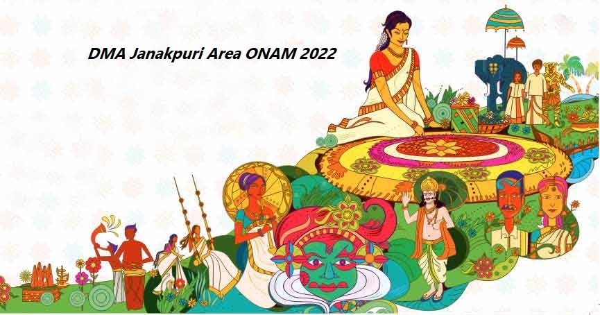 Onam festival DMA Janakpuri Area