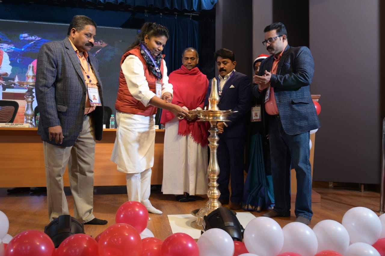 Delhi Malayalee Association Christmas and New year Programme Lighting Lamp
