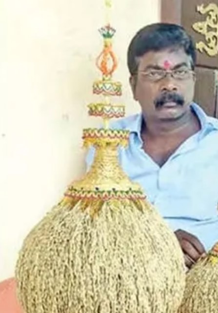 Handicraft farmer  Sudhakaran